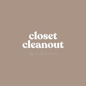 Fall/Summer closet clean out